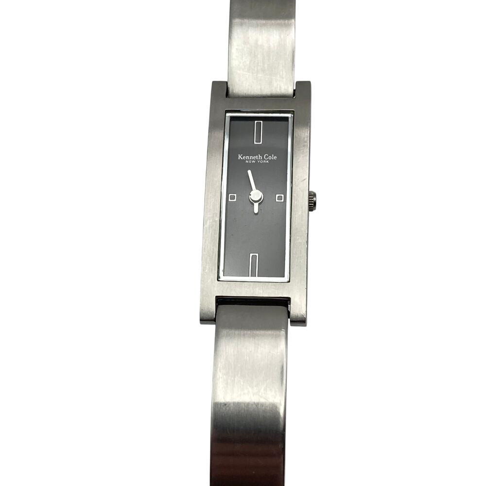 Kenneth Cole New York KC4210 Women's Tank Watch 15mm New Battery WR Wrist 5.5"